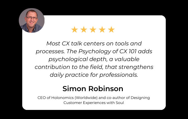Simon Robinson endorsement